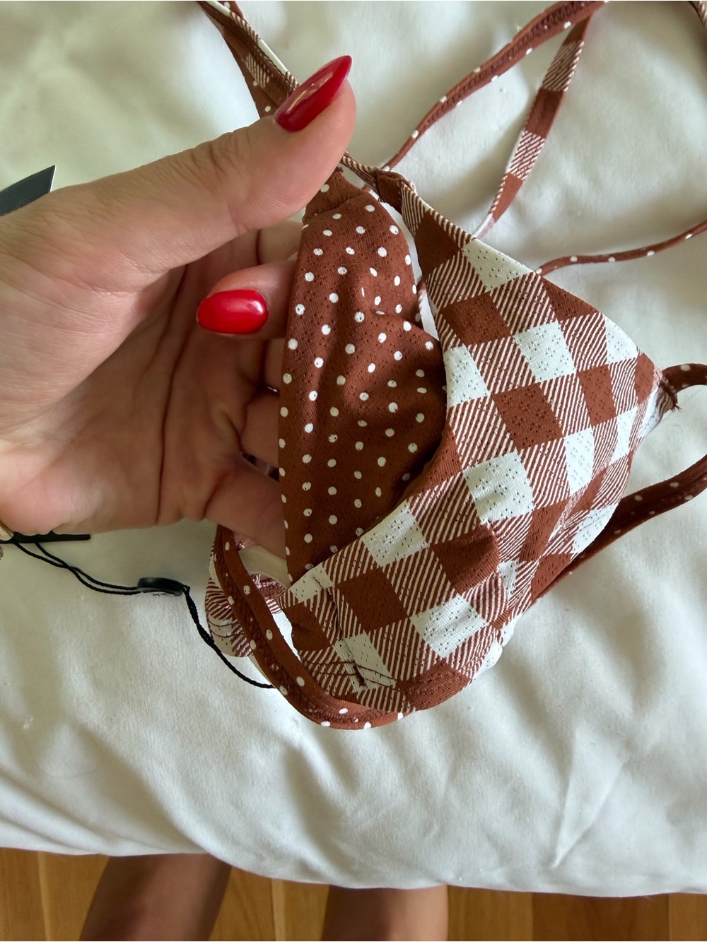 Women’s Blackbough Triangle Bikini Top NWT - Picture 5 of 7